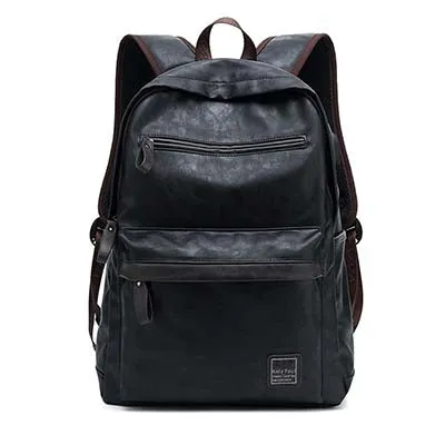 Backpack USB Charging <br> Vegan Leather