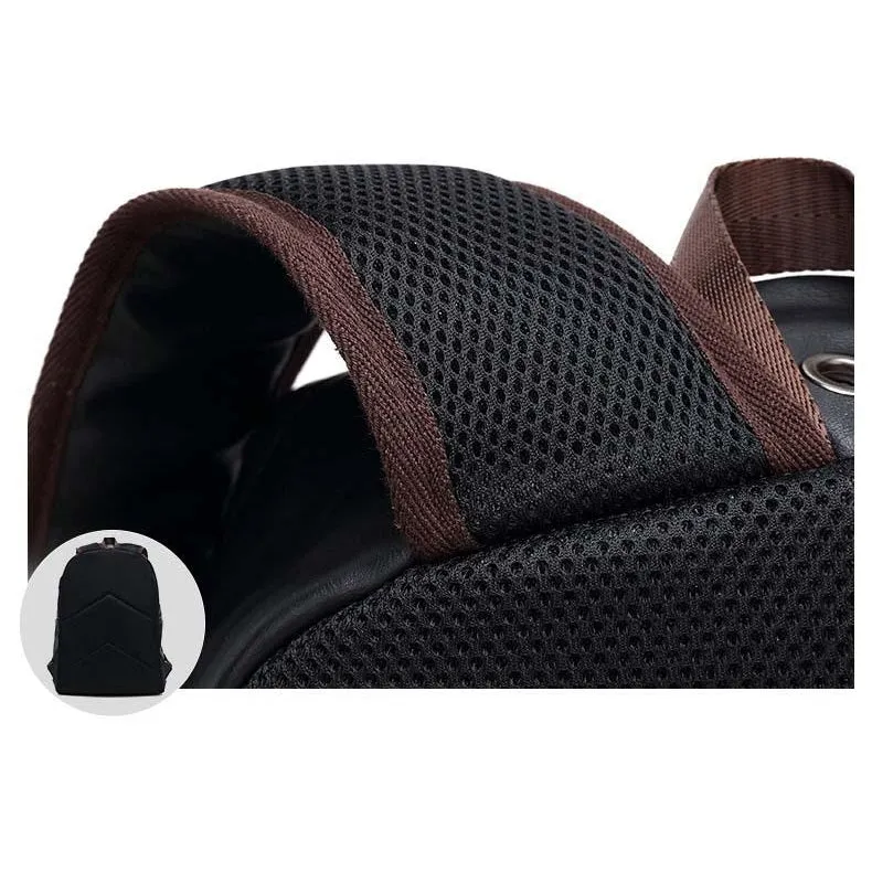 Backpack USB Charging <br> Vegan Leather