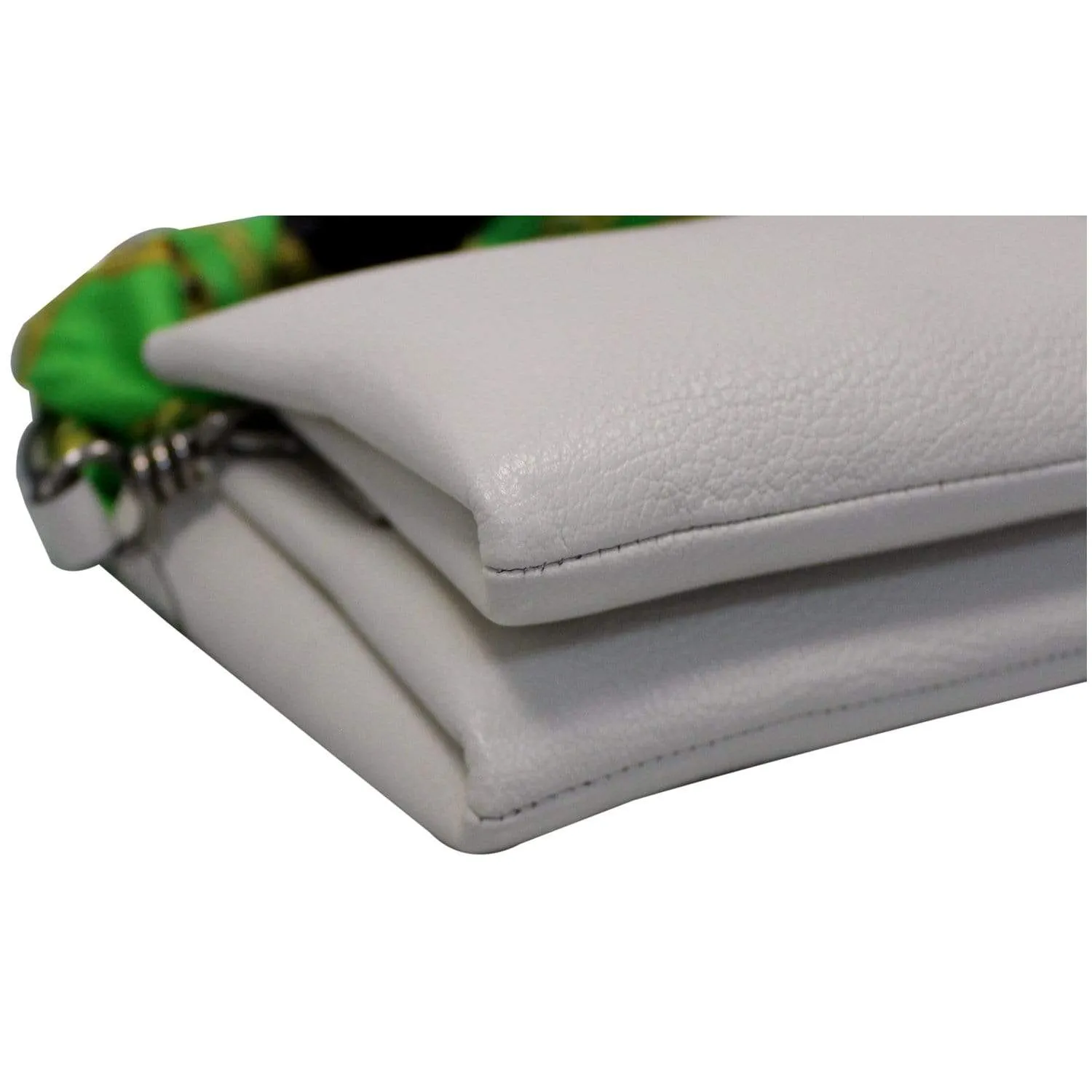 BALENCIAGA Flap Scarf XS Top Handle Crossbody Bag White - Last Call