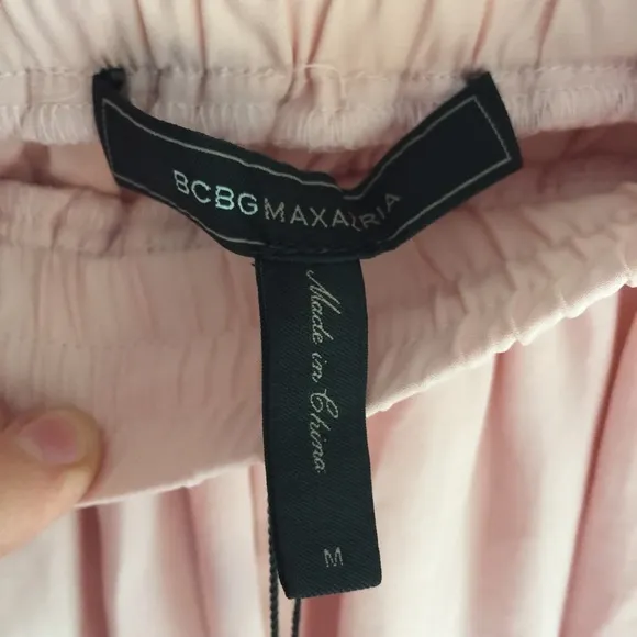 BCBG MAxazria Sheena Pink blousy shorts