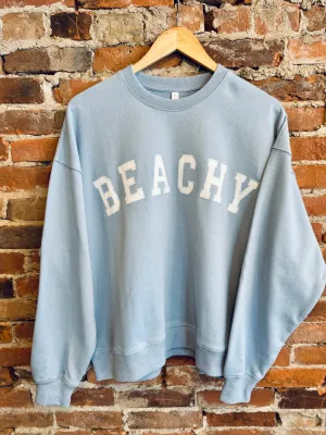 Beachy Crew Neck Sweatshirt - Two Colors