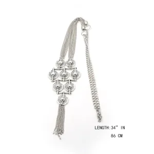 Beautiful Vintage Silver necklace by unknown designer