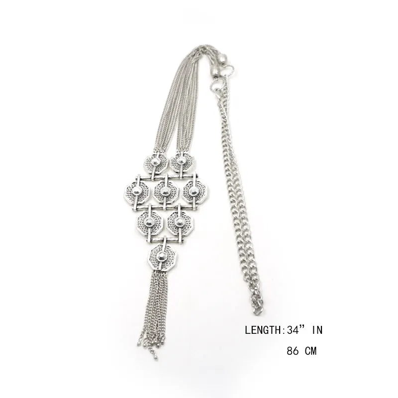 Beautiful Vintage Silver necklace by unknown designer