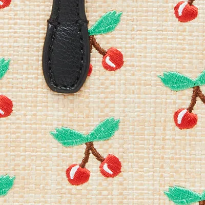 Betsey Johnson Cherry on Top Mini Tote Bag