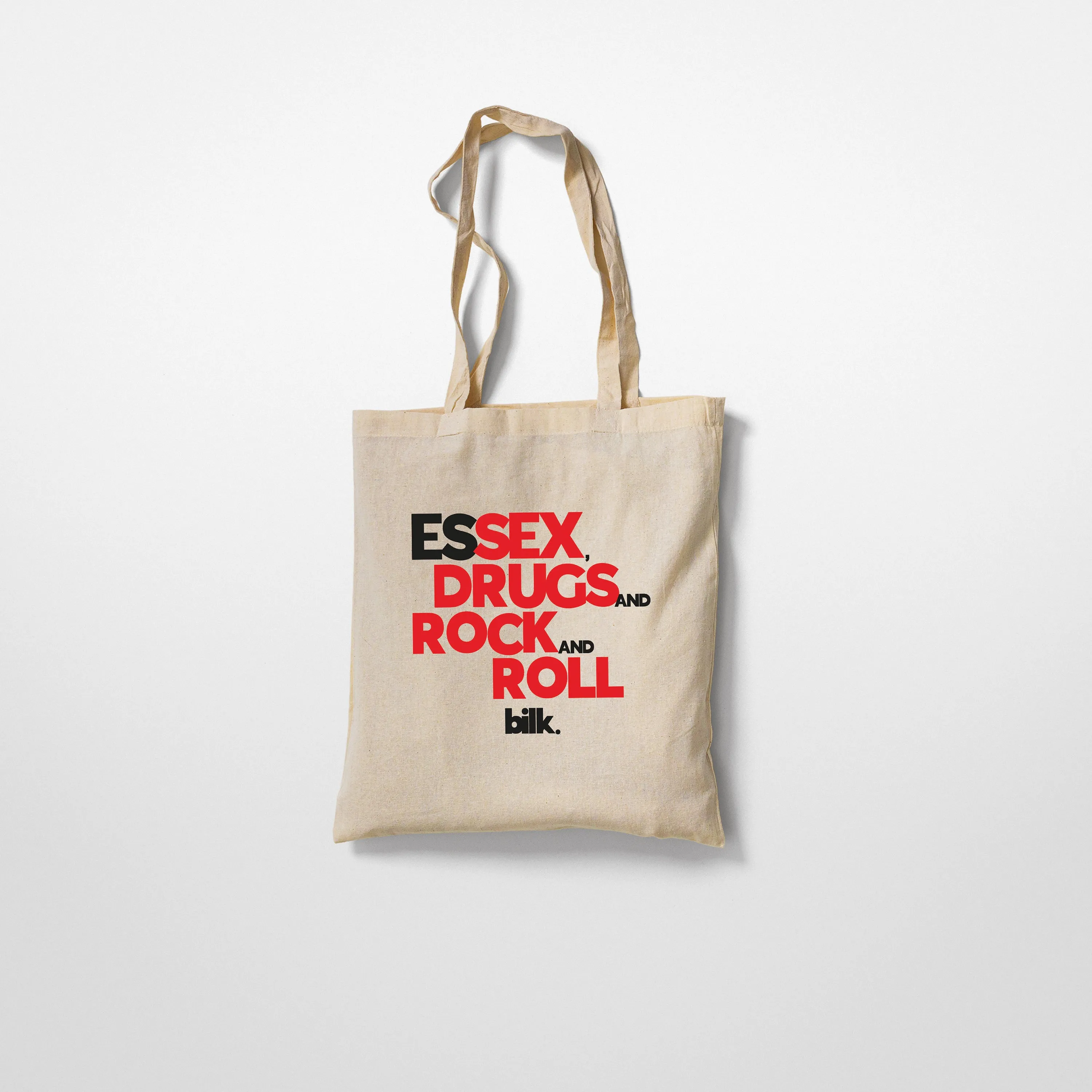 Bilk - 'Essex, Drugs and Rock and Roll' LP - Merch - Album Artwork Tote Bag   Digital Download