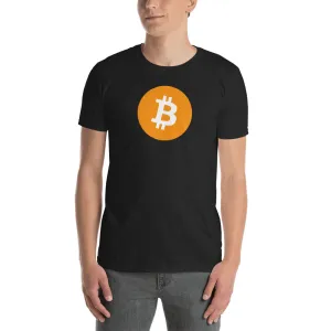 Bitcoin T Shirt Black Cryptocurrency Bitcoin Tee Shirt Blockchain Digital Ledger T Shirt for Men