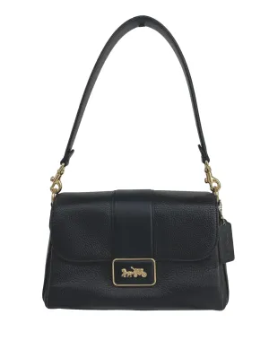 Black Outlet Grace Shouolder Bag