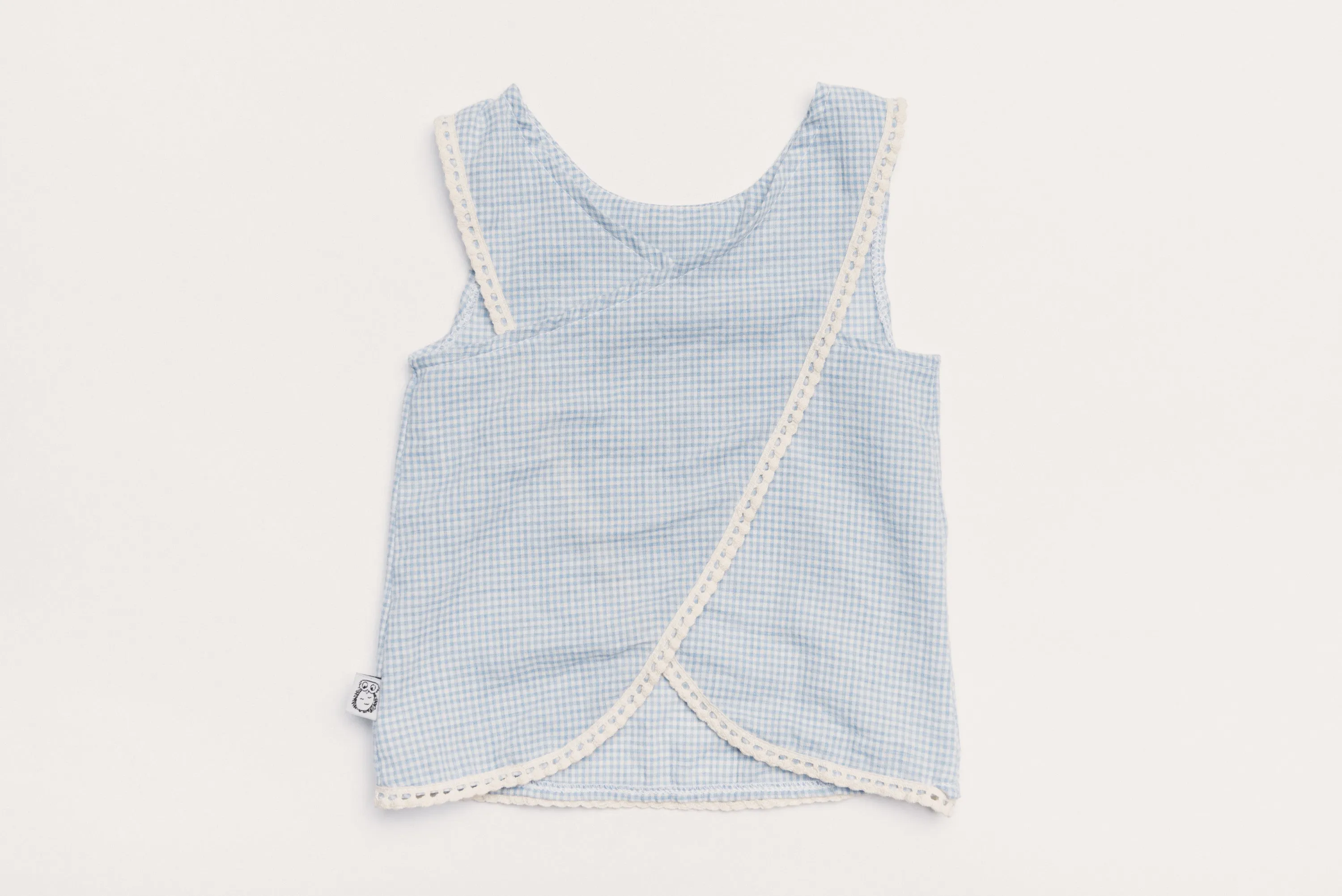 Bleecker Street Tank Blue Gingam