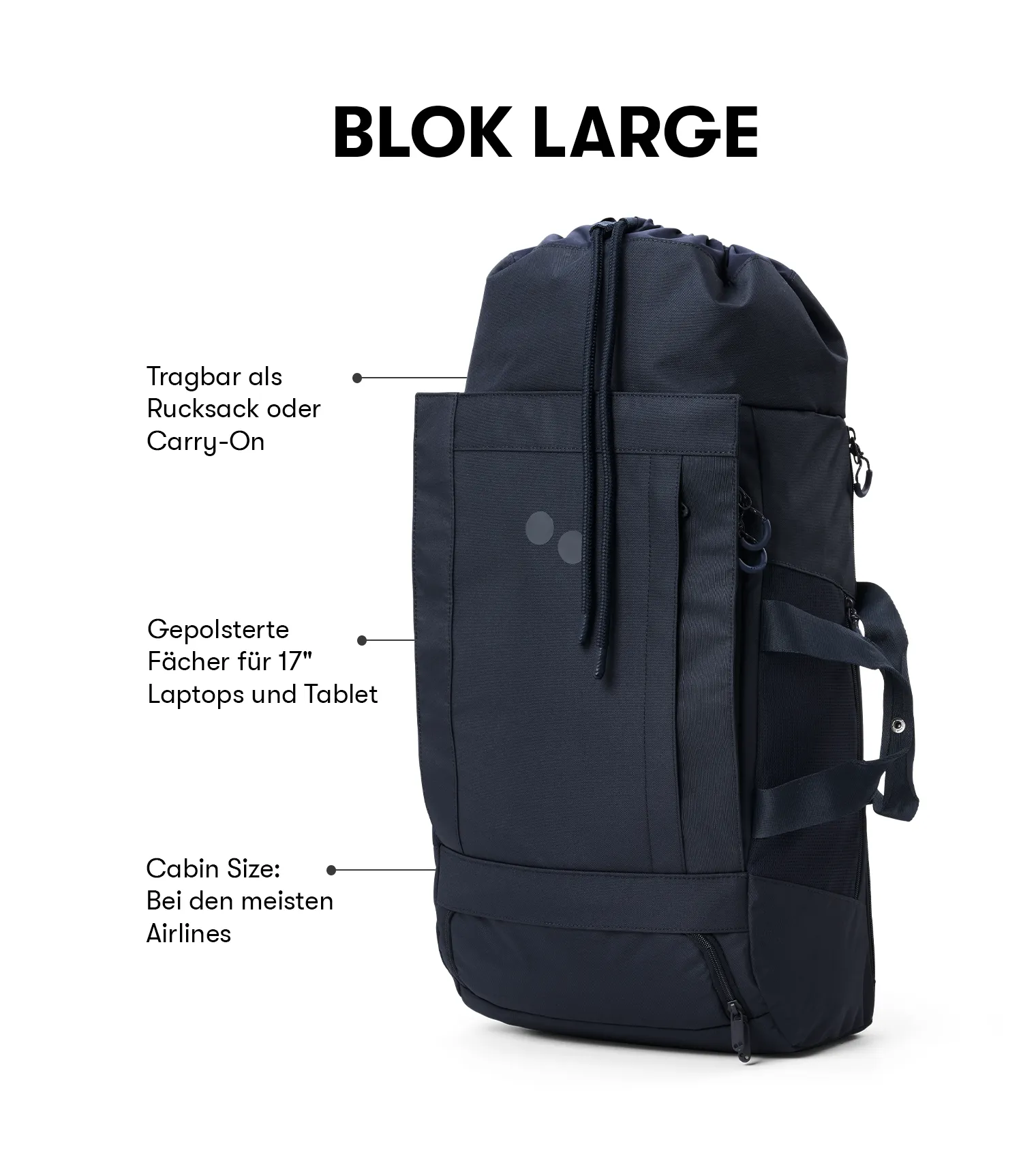 Blok Large - Fjord Navy