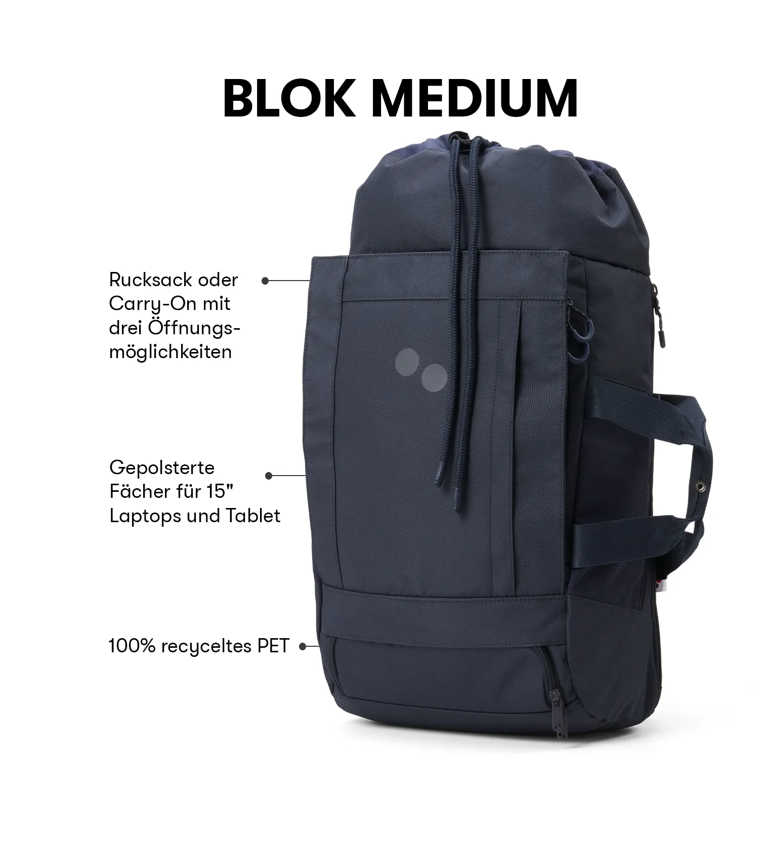 Blok Medium - Fjord Navy
