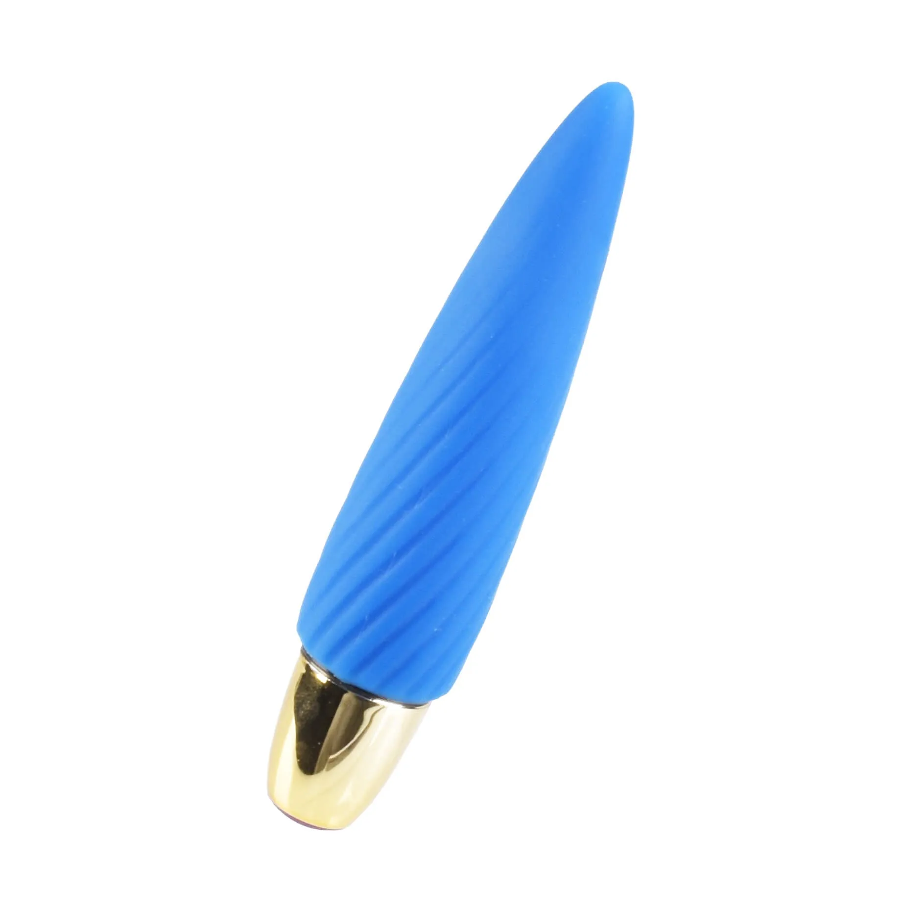 Blue Mini Silicone Vibrator