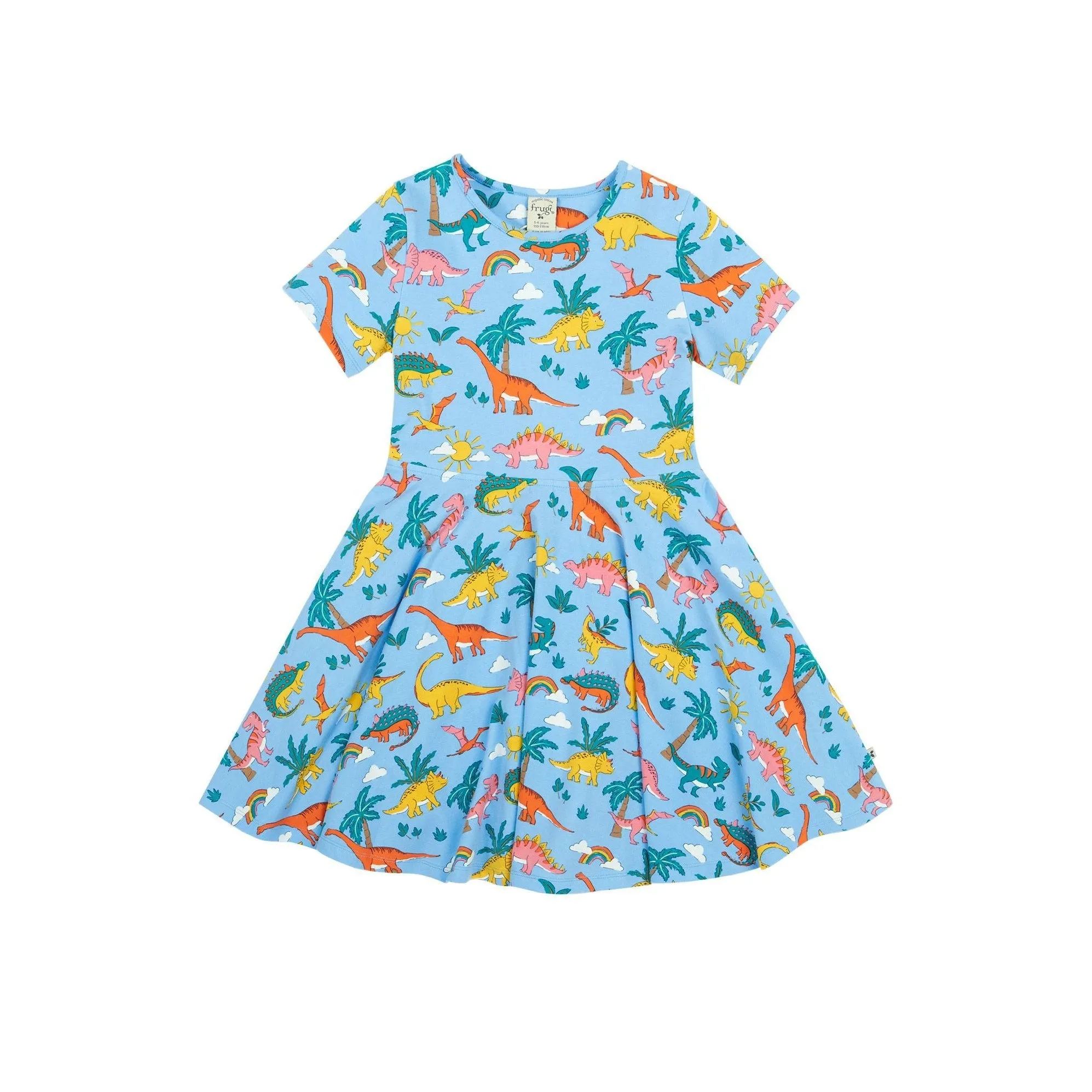 Bluebird Dinoland Sunshine Skater Dress