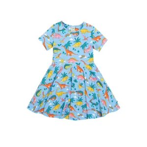 Bluebird Dinoland Sunshine Skater Dress