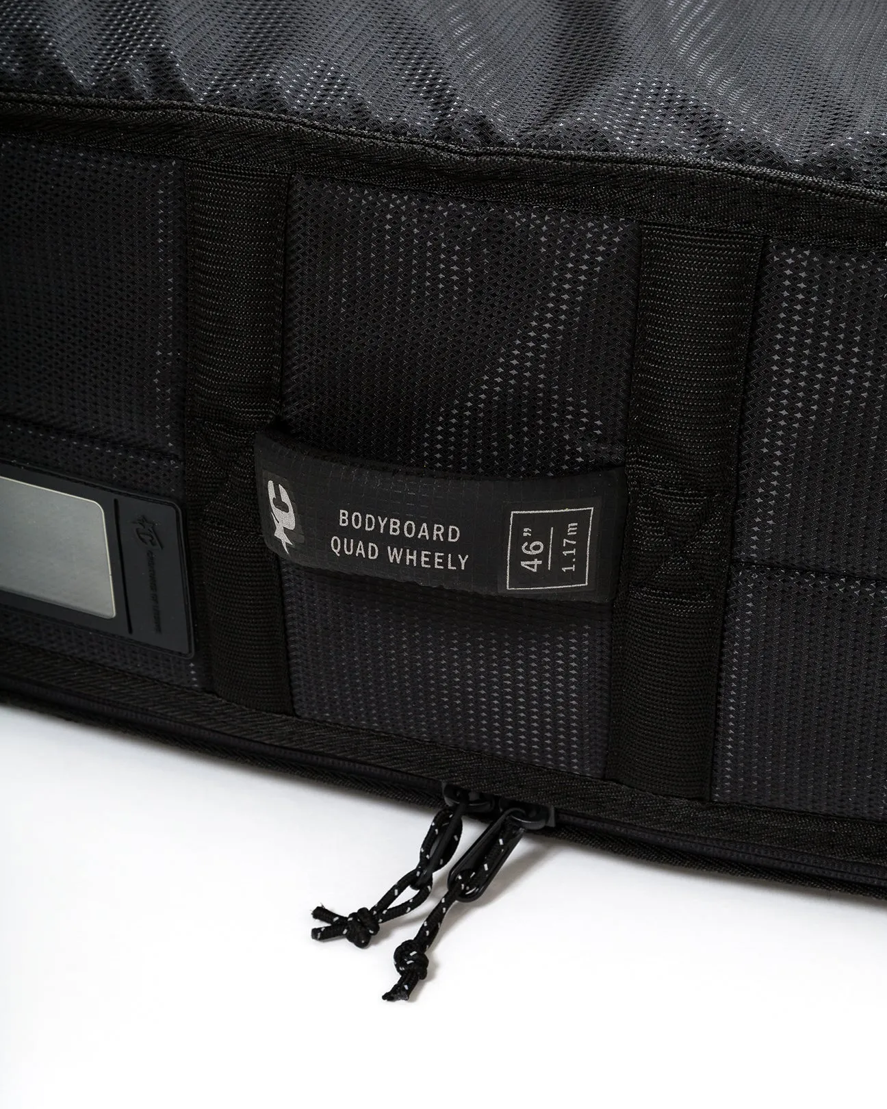 Bodyboard Quad Wheely | Black Silver