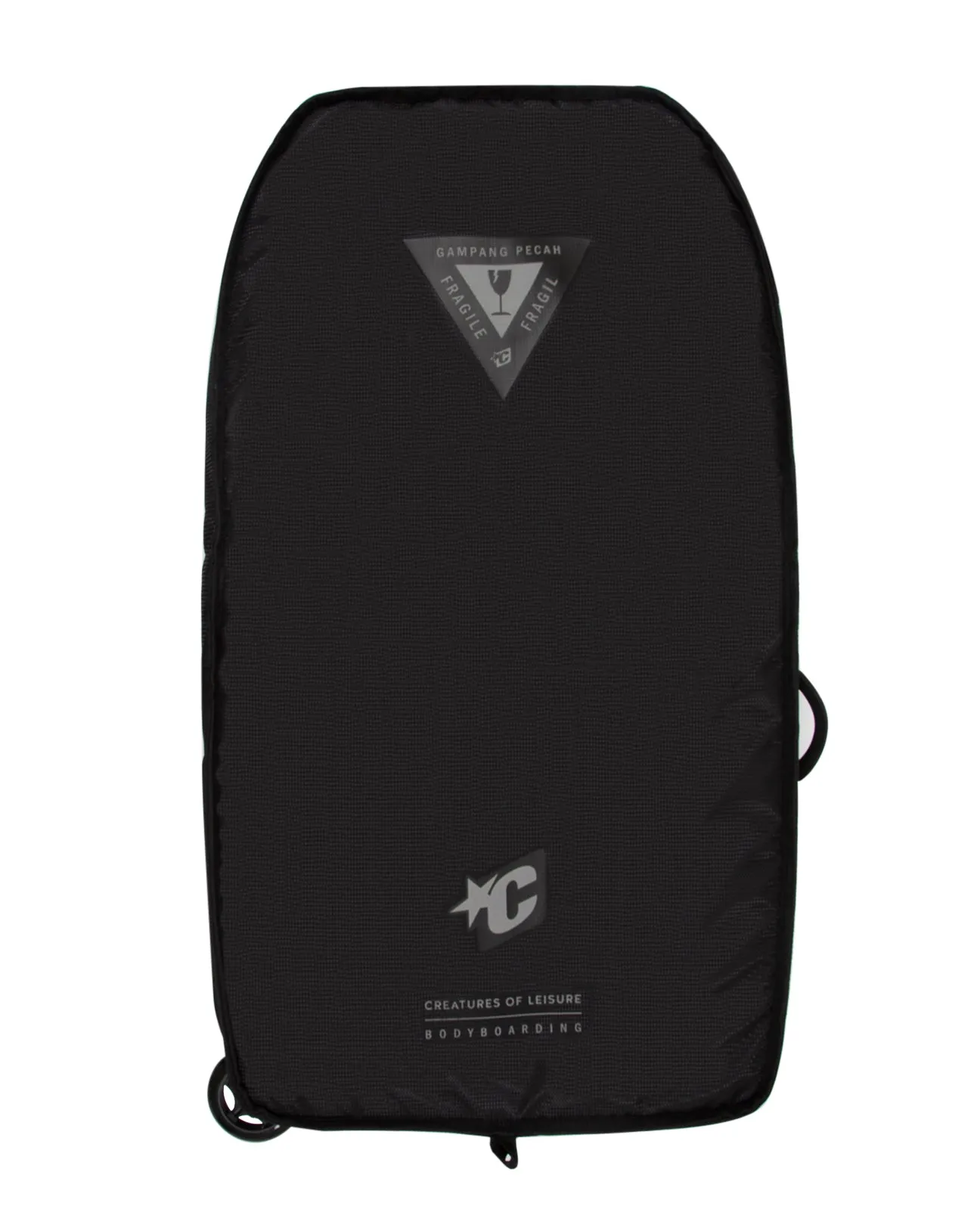 Bodyboard Quad Wheely | Black Silver