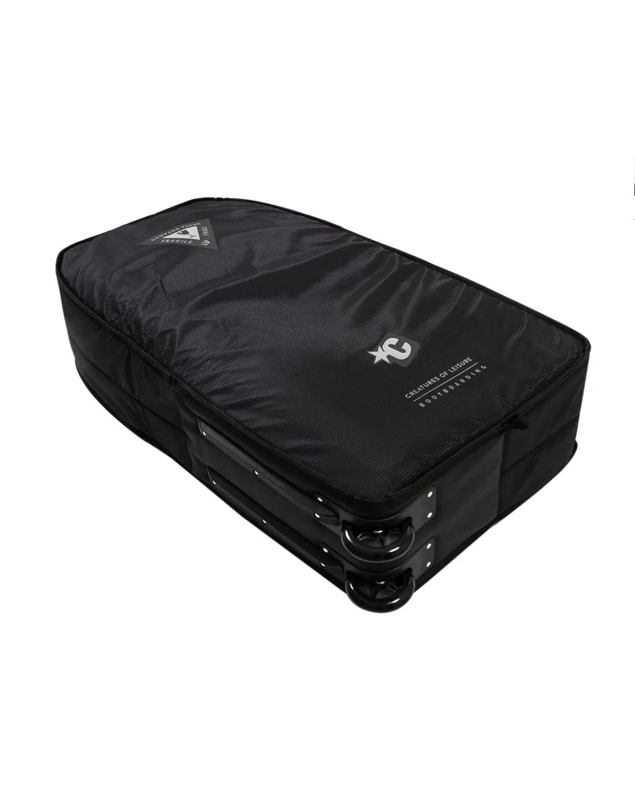 Bodyboard Quad Wheely | Black Silver