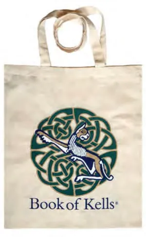 Book of Kells Cotton Tote Bag
