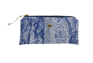 Boothbay Harbor Chart Mini Clutch