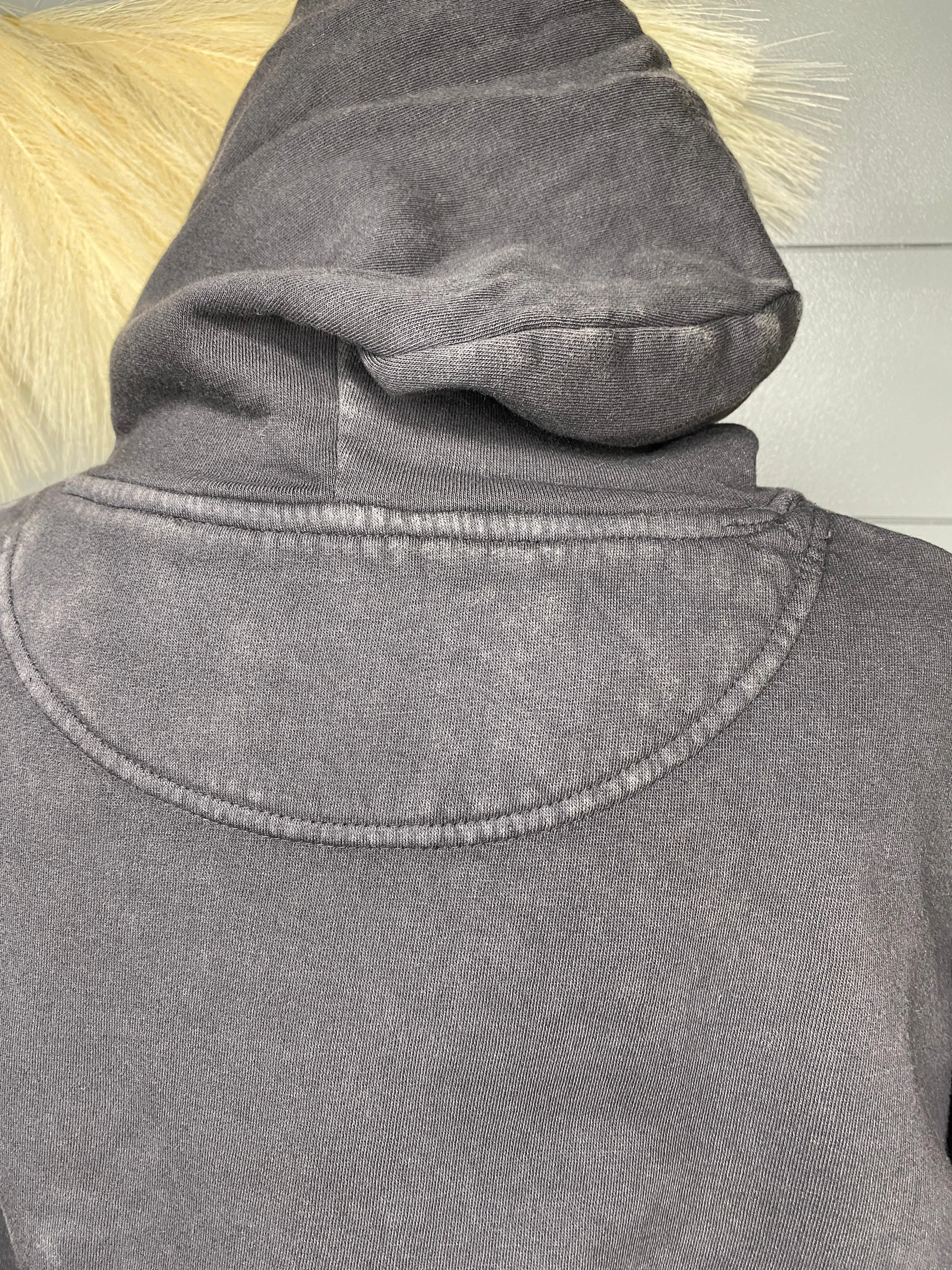 Born In The USA Cropped Hoodie Sweatshirt