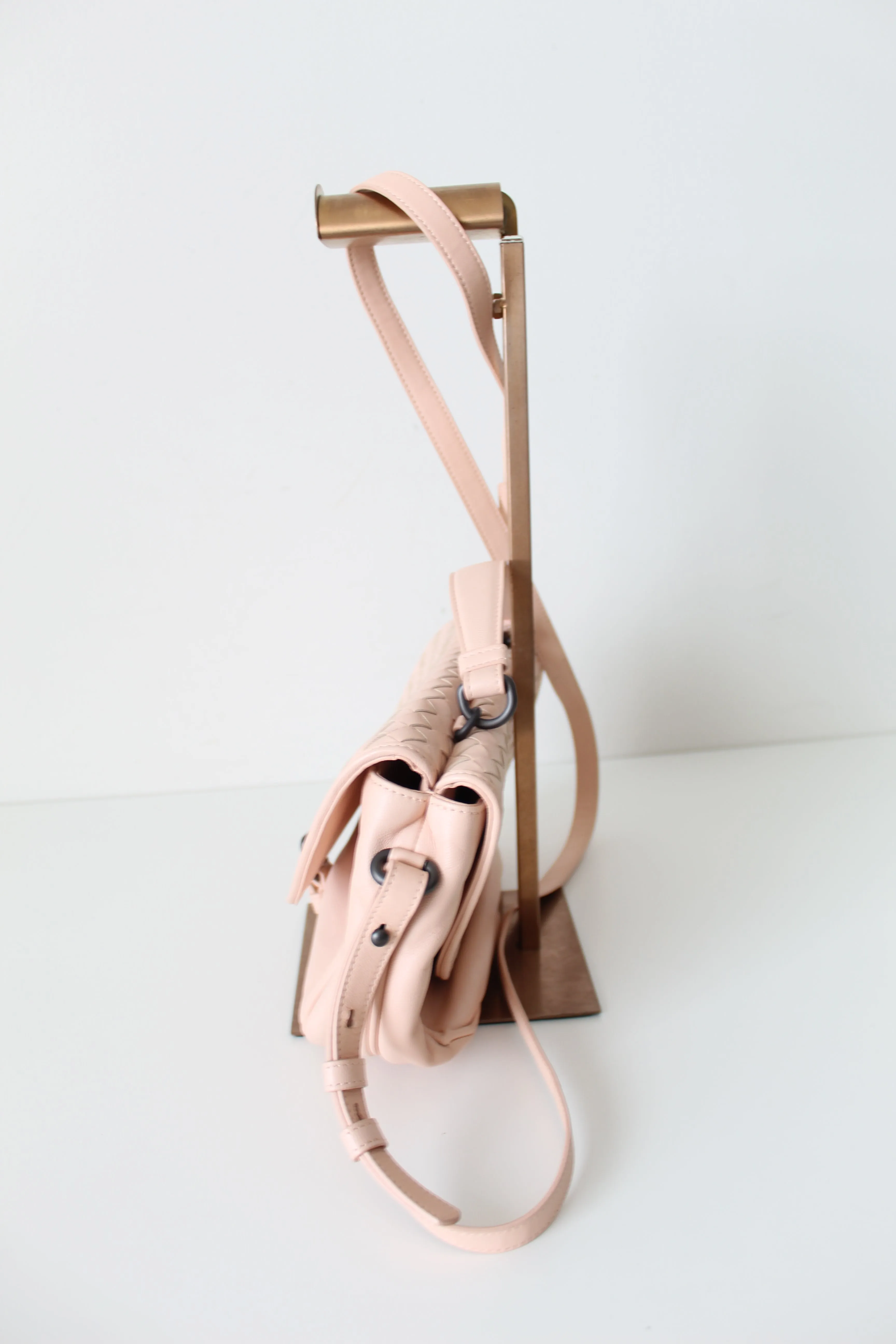 Bottega Veneta Pink Crossbody