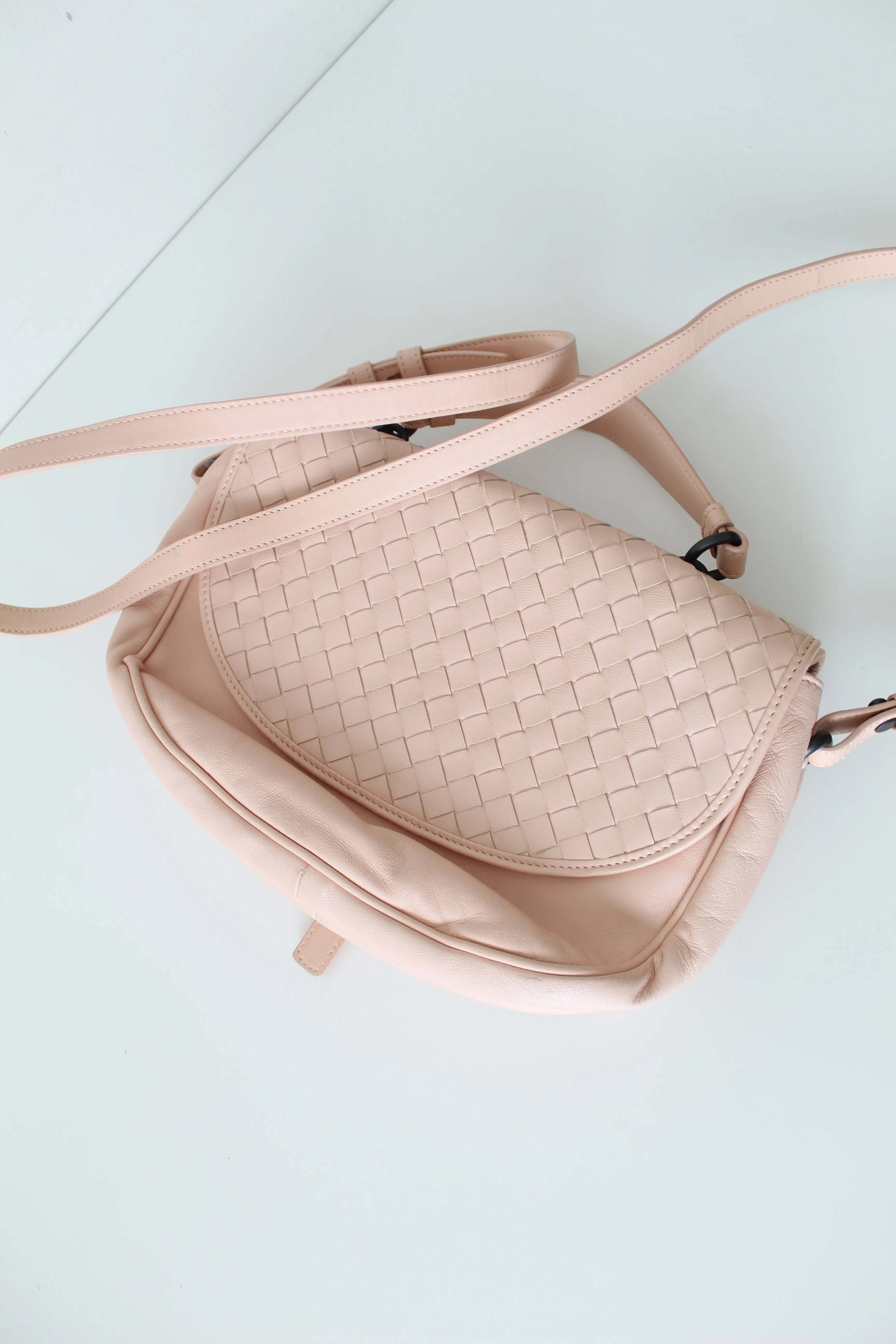 Bottega Veneta Pink Crossbody