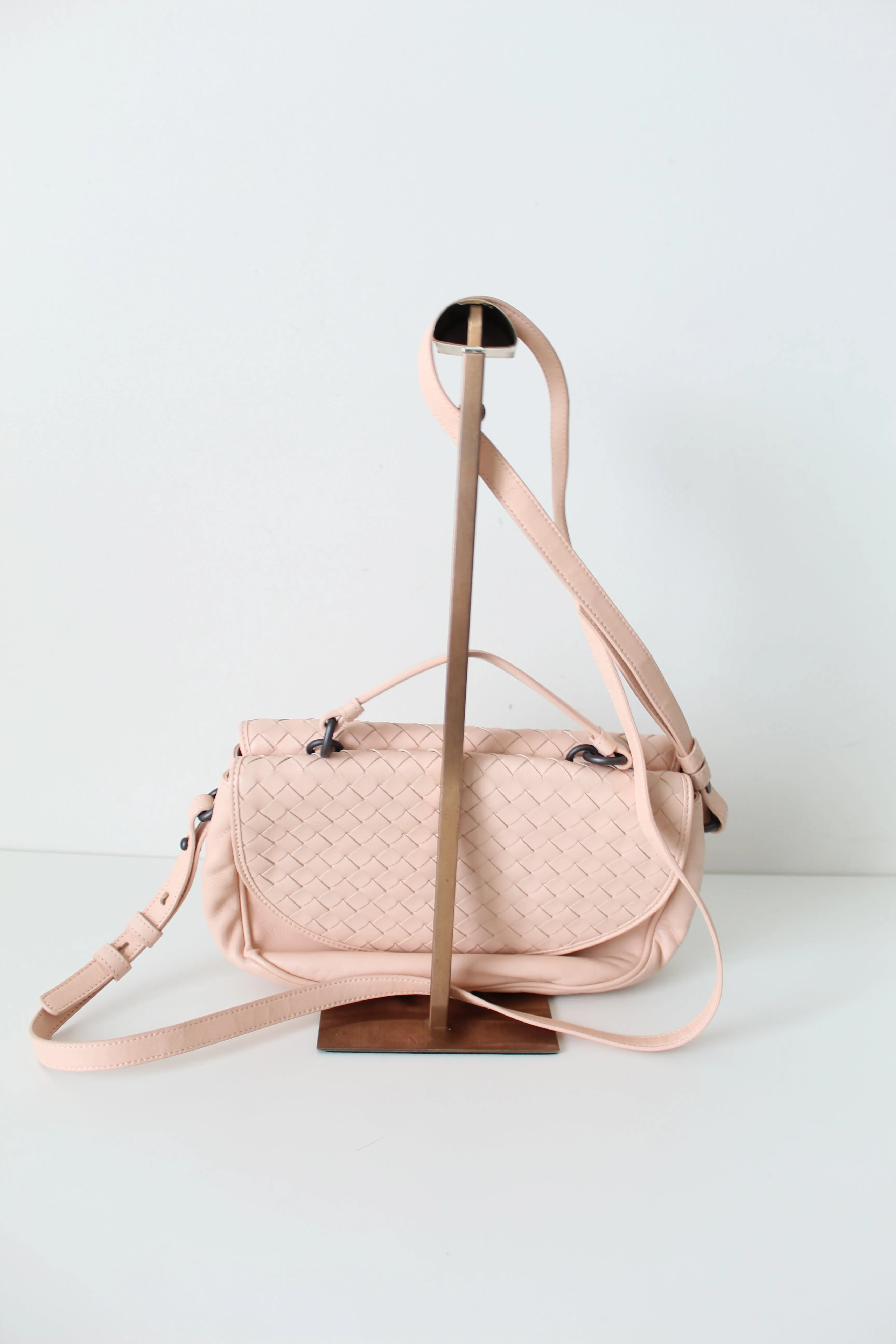Bottega Veneta Pink Crossbody