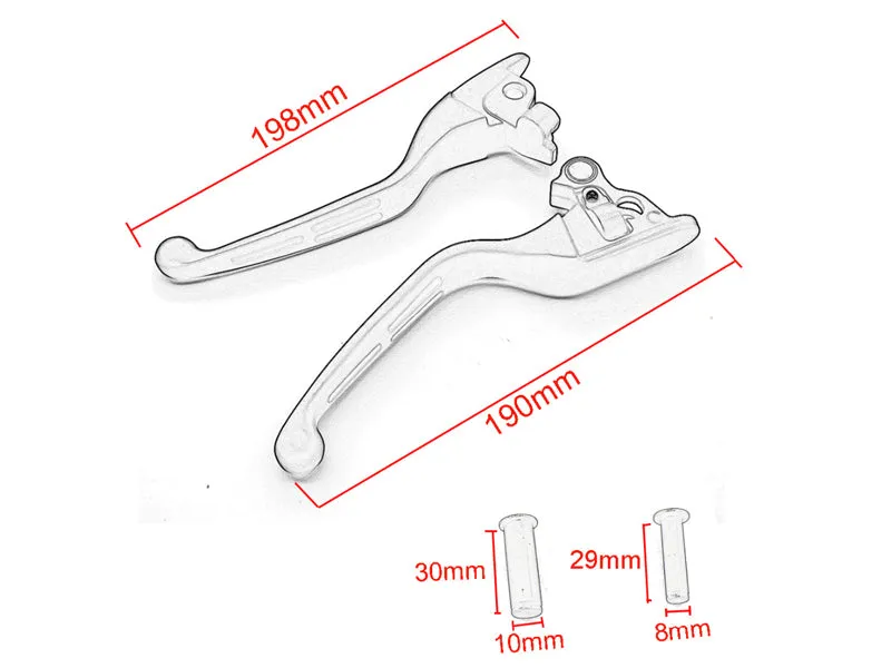 Brake Clutch Lever for Harley Touring Road Glide FLTR 2008-2013