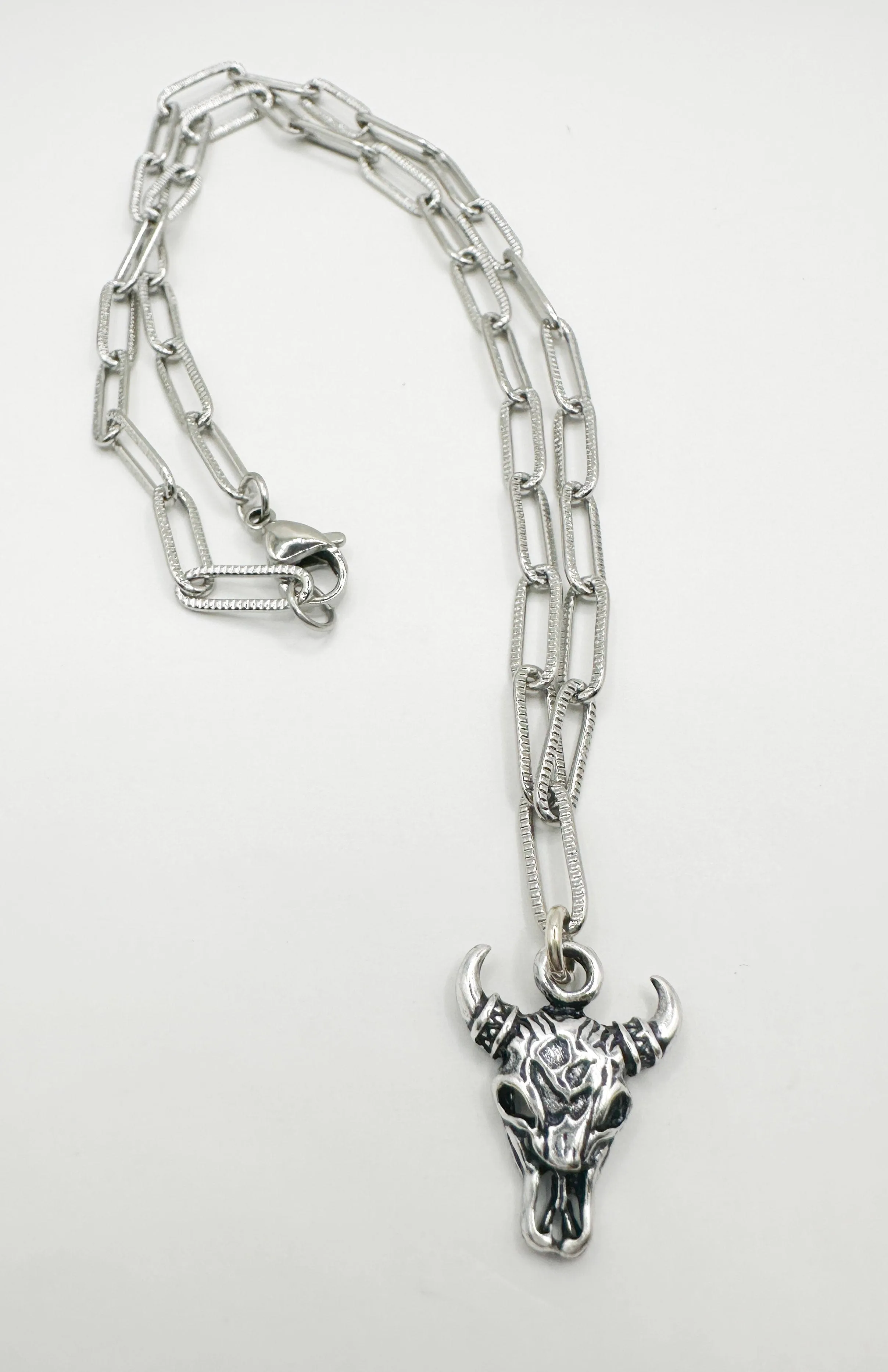 Buffalo Skull Necklace