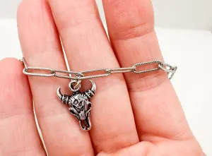Buffalo Skull Necklace