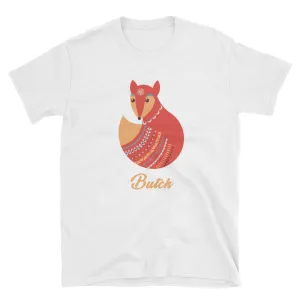 Butch T Shirt White Butch Lesbian T Shirt Unisex Soft Butch Fox T Shirt