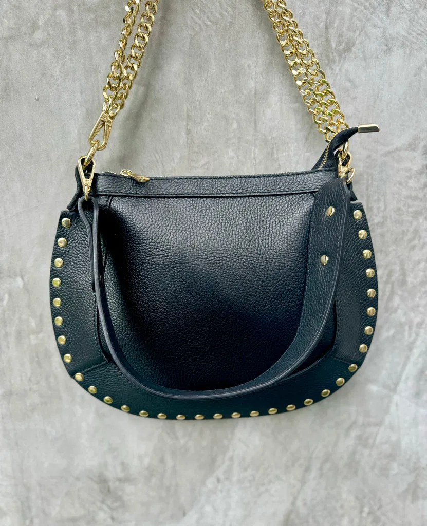 By Studio Zee Bonita - Black Leather