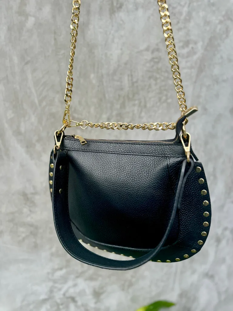 By Studio Zee Bonita - Black Leather
