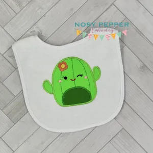 Cactus Squishy Applique machine embroidery design (5 sizes included) DIGITAL DOWNLOAD