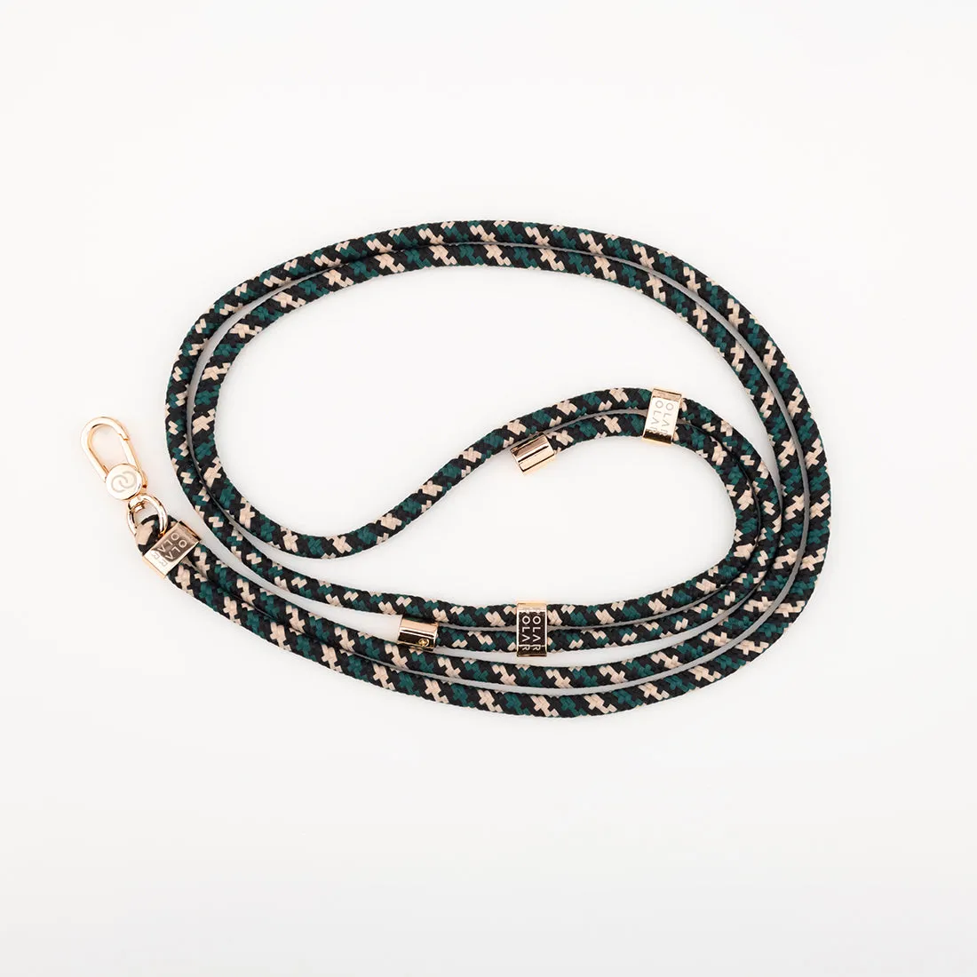 Camo Crossbody Phone Strap with Card