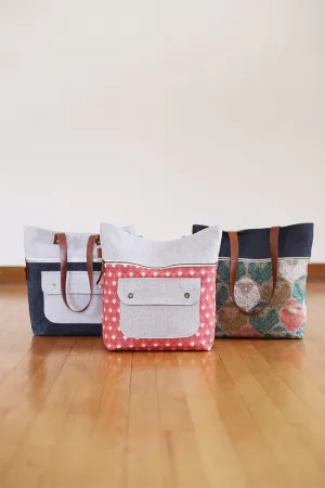 Caravan Tote Pattern by Noodlehead
