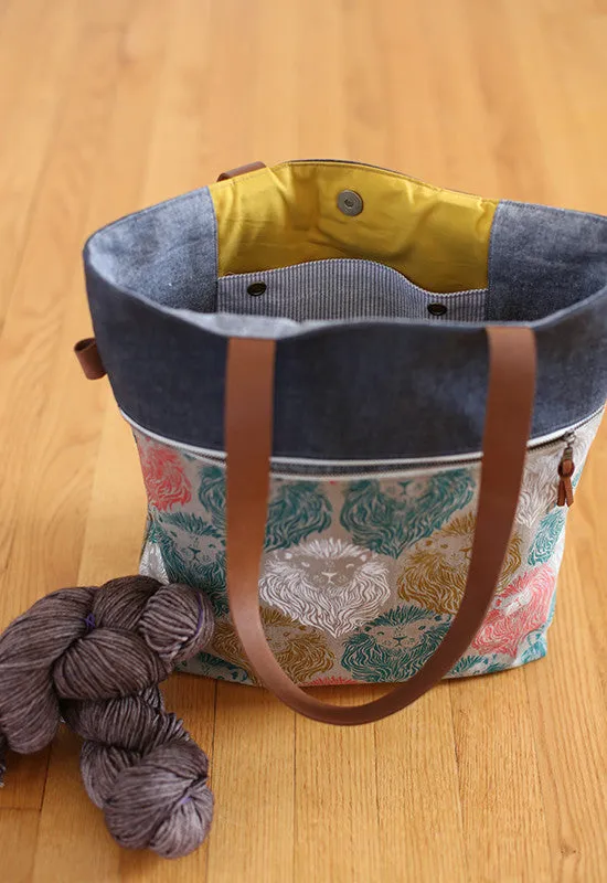 Caravan Tote Pattern by Noodlehead