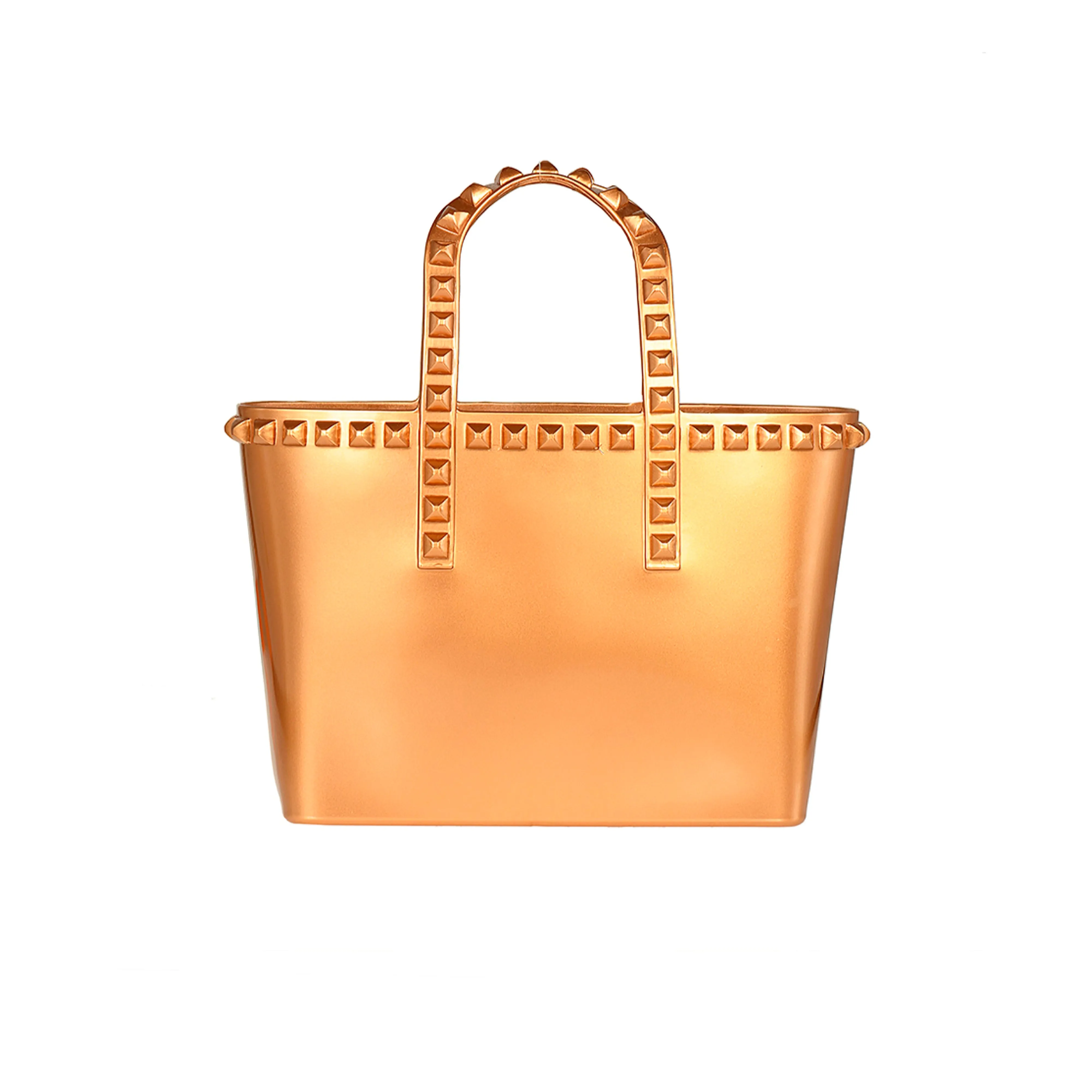 Carmen Sol Miriam Micro Mini Tote - Metallic Jelly
