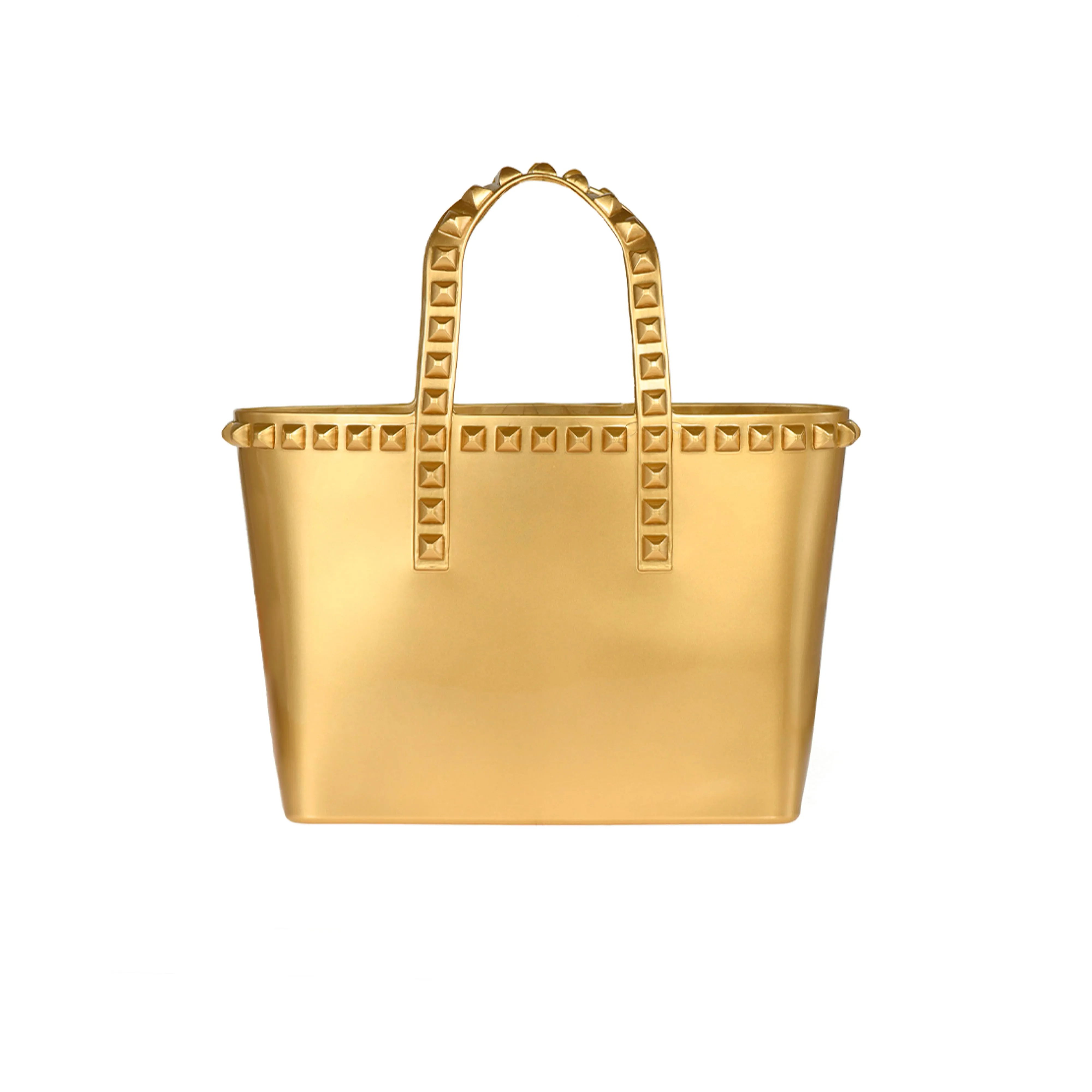 Carmen Sol Miriam Micro Mini Tote - Metallic Jelly