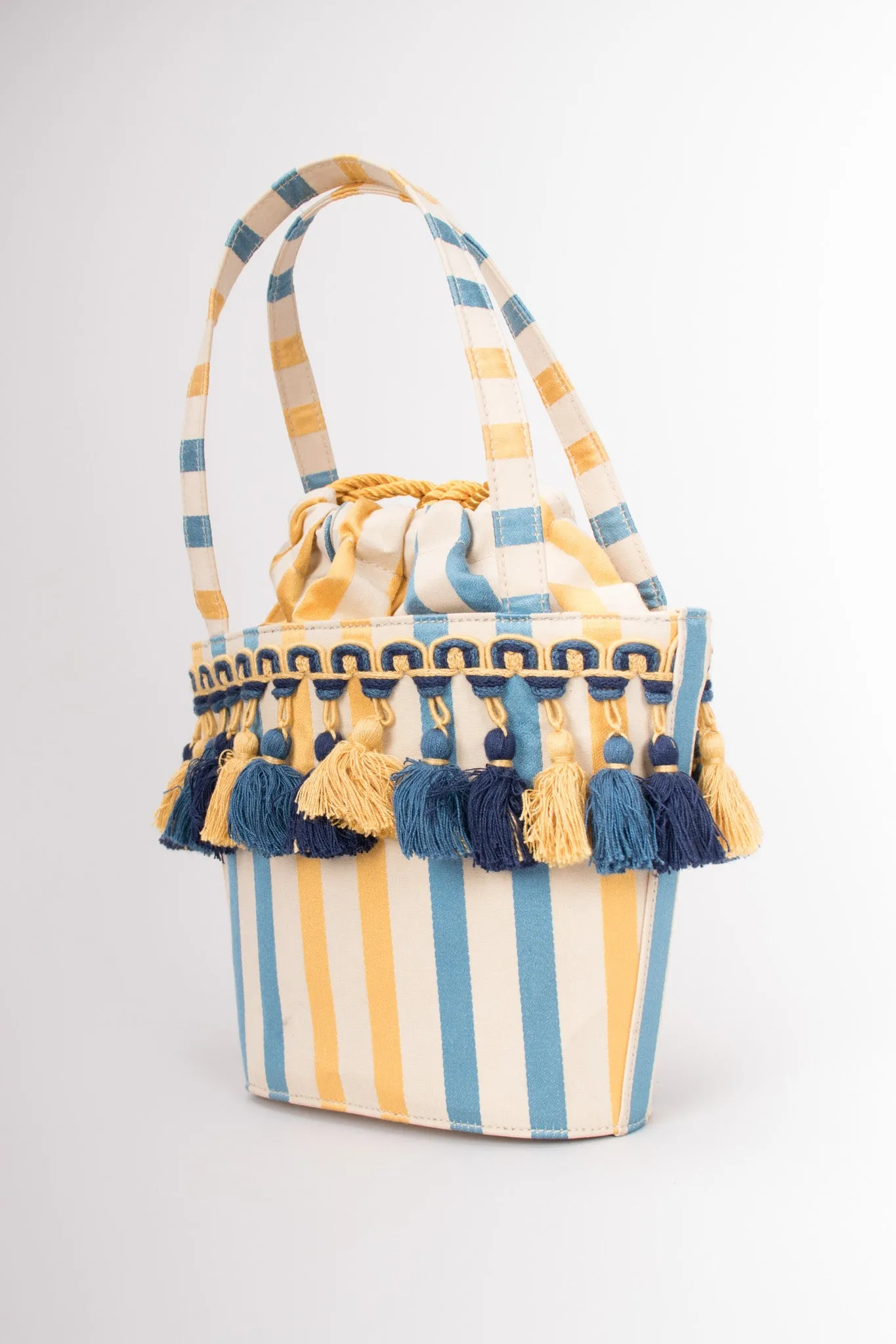 Carnival Tassel Bucket Tote