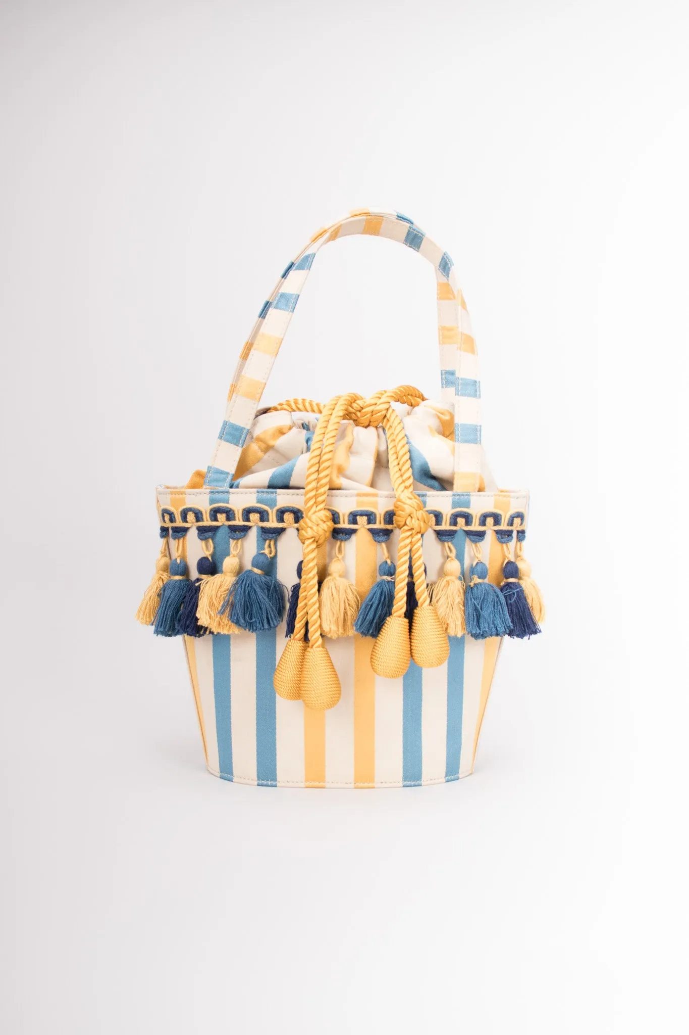 Carnival Tassel Bucket Tote