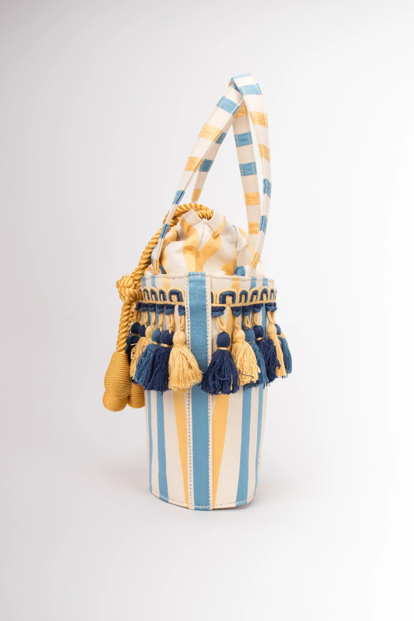 Carnival Tassel Bucket Tote