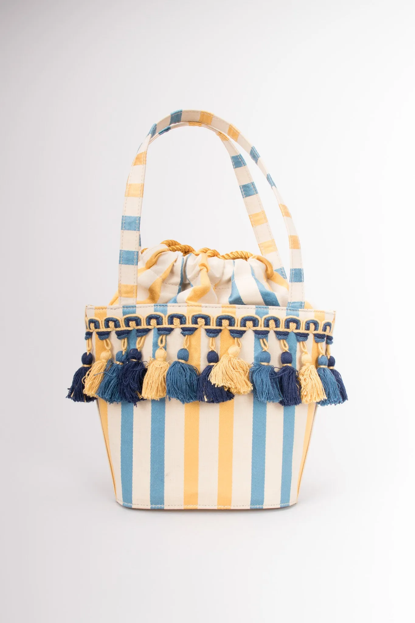 Carnival Tassel Bucket Tote