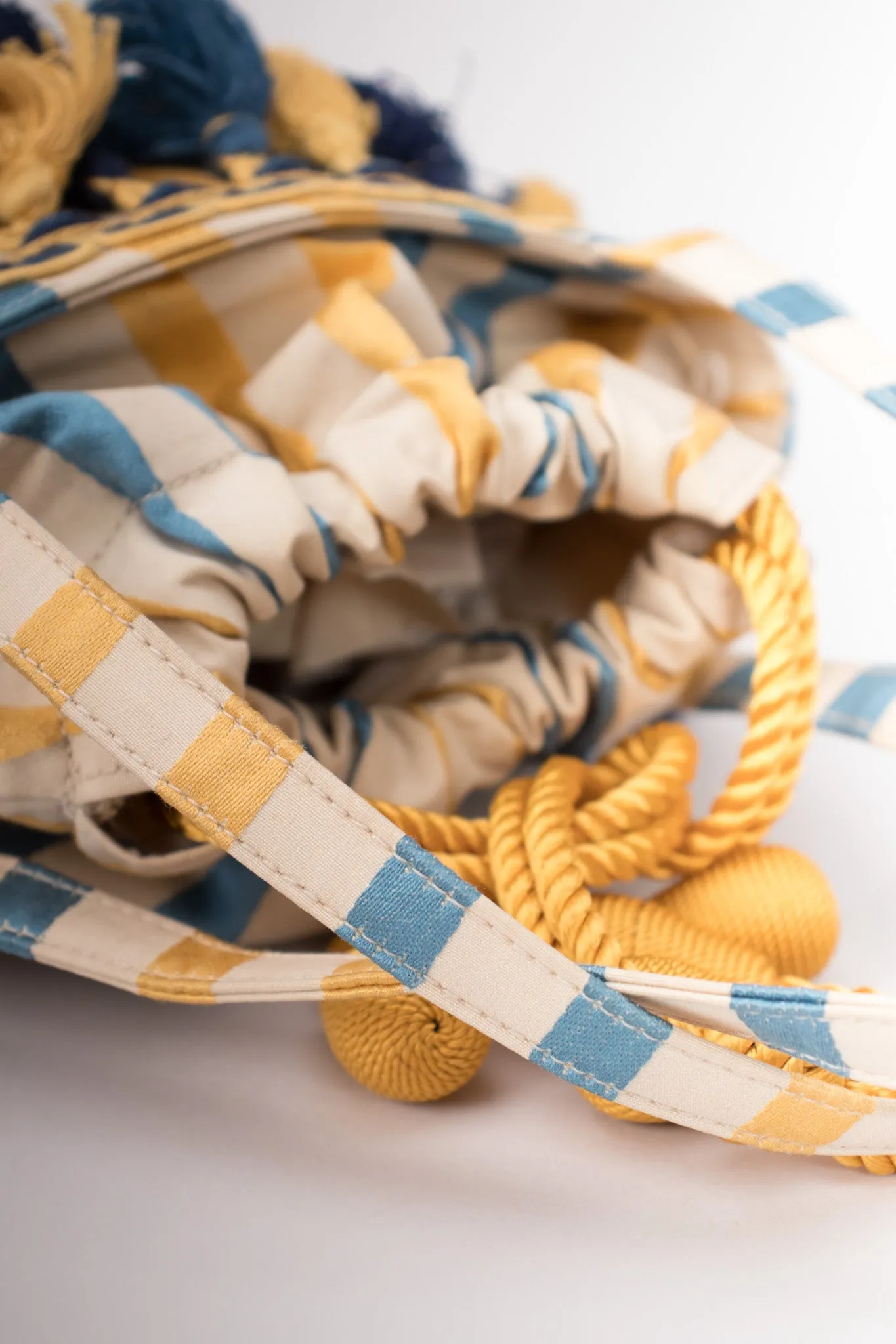 Carnival Tassel Bucket Tote