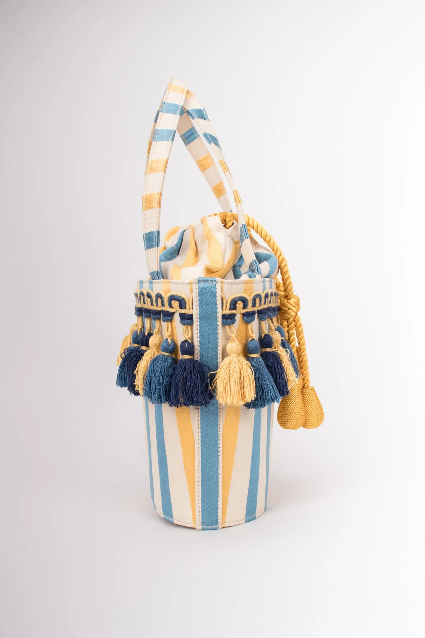 Carnival Tassel Bucket Tote