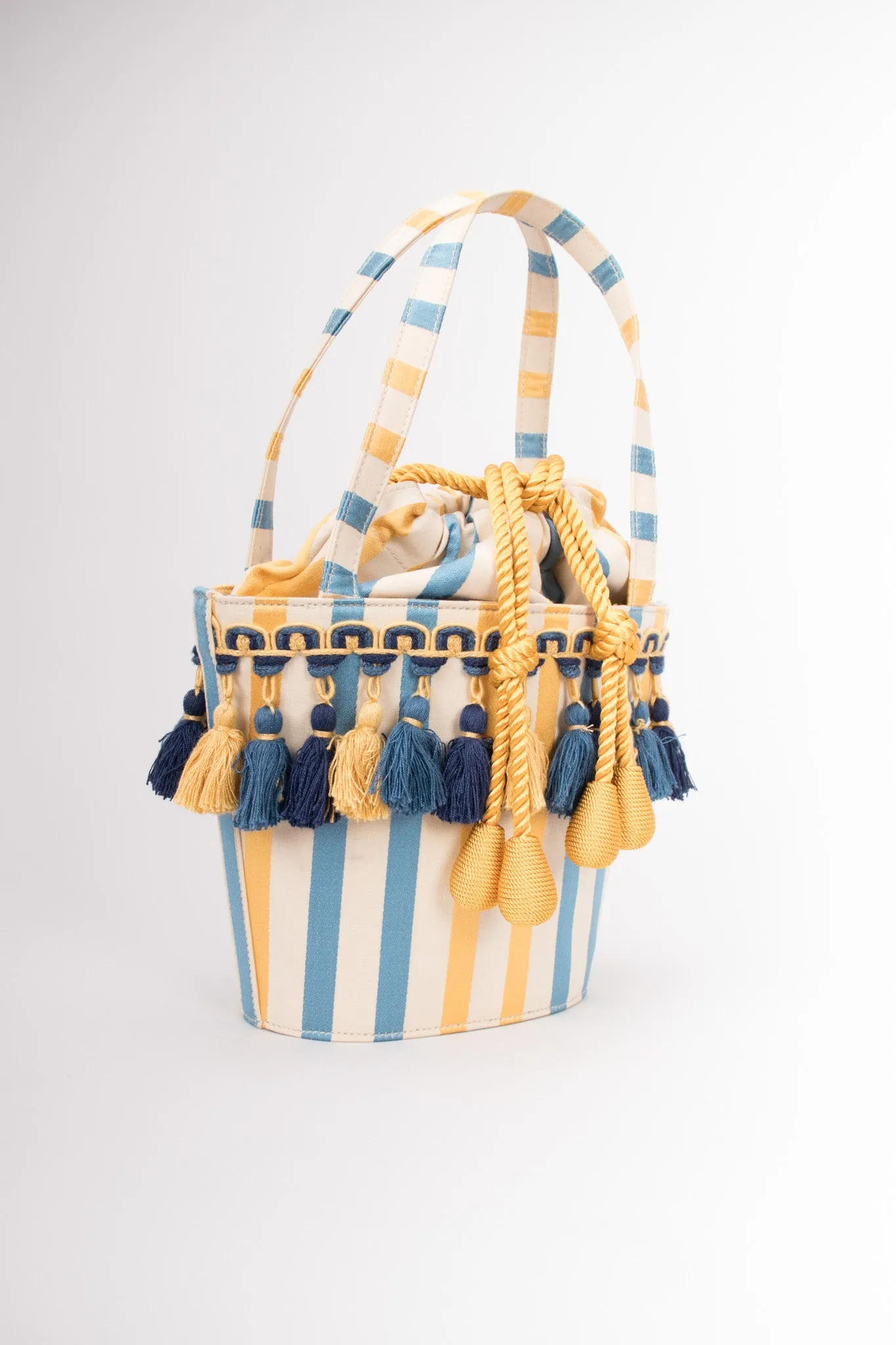 Carnival Tassel Bucket Tote