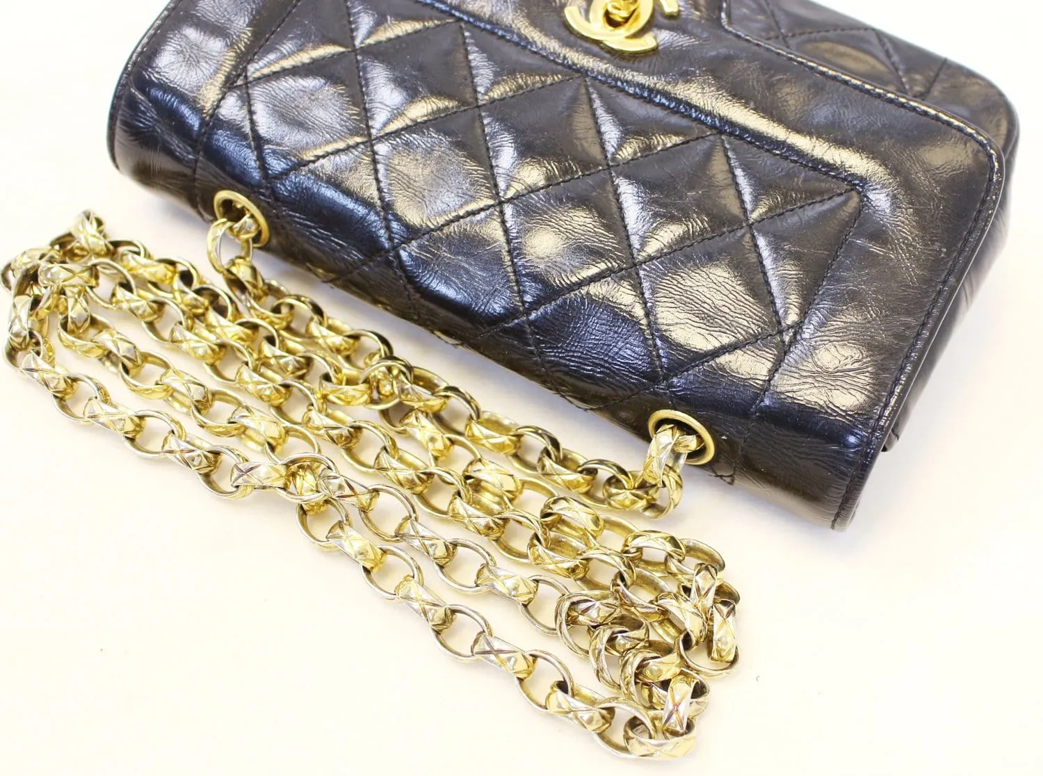 CHANEL Mini Diana Flap Crossbody Bag with Gold Hardware