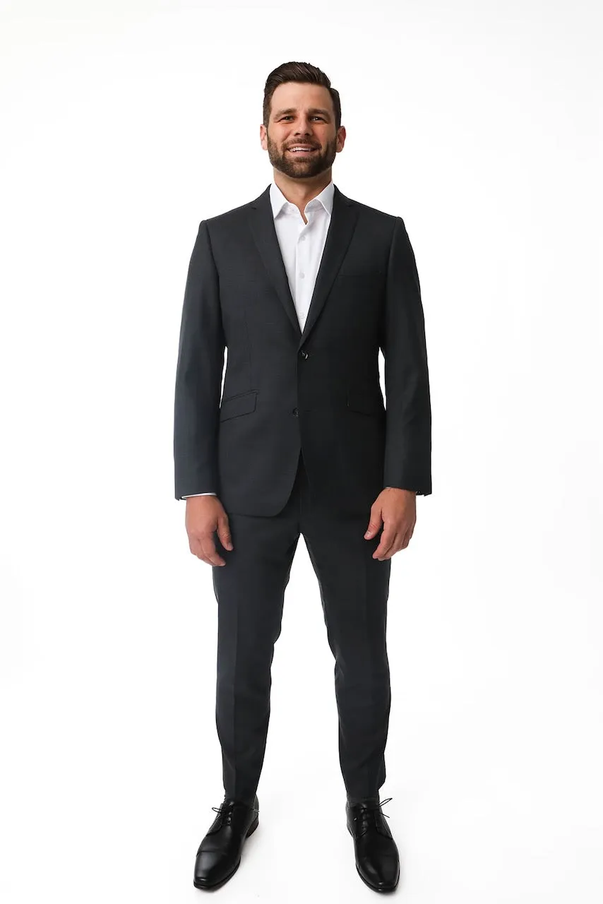 Charcoal Stretch Premium Suit