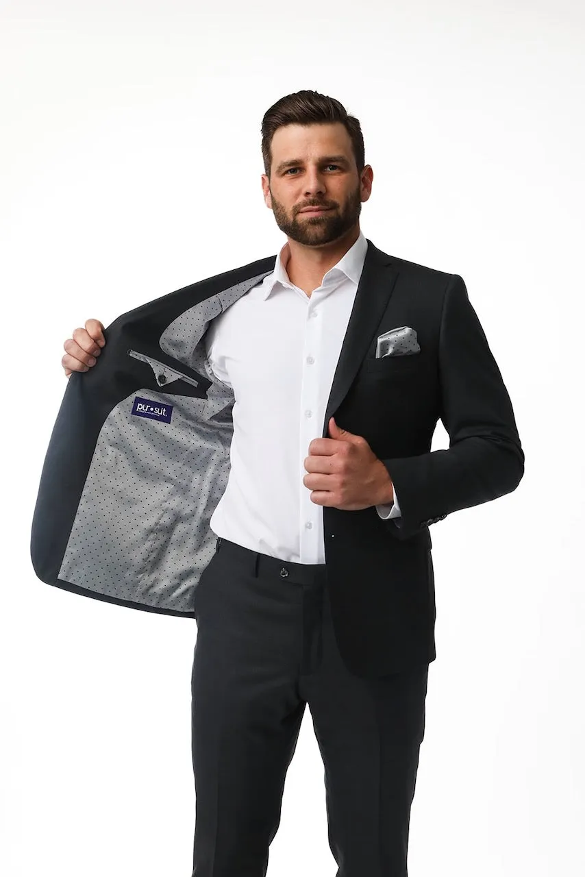 Charcoal Stretch Premium Suit