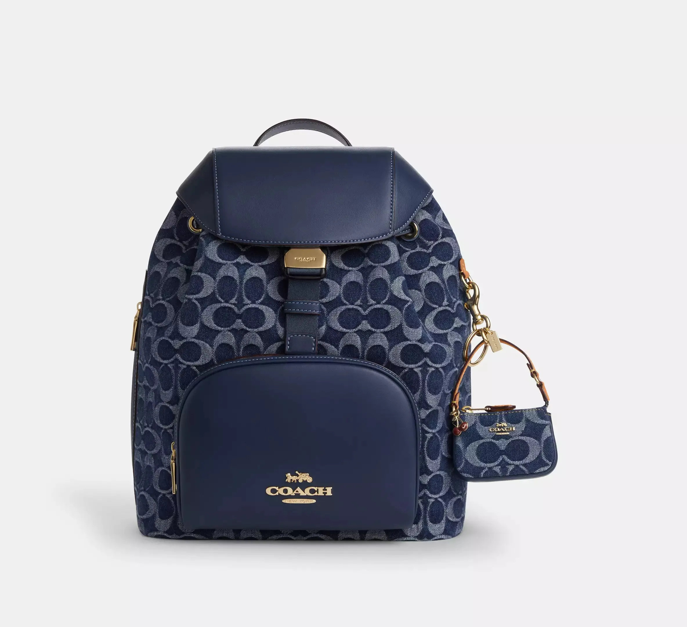 Charms In Signature Denim