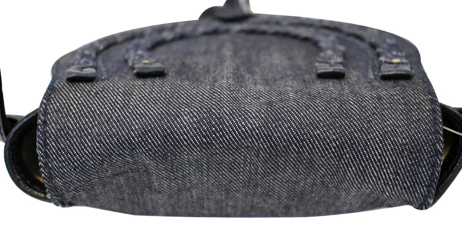 CHLOE Denim Marcie Mini Crossbody Bag